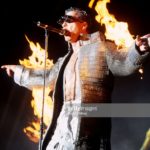 AUSTRALIA - JANUARY 01: Photo of RAMMSTEIN; Big Day Out - 28th January 2001, Rammstein, Melbourne Australia (Photo by Martin Philbey/Redferns)